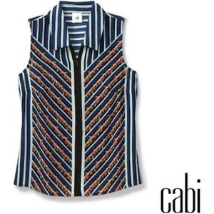 Cabi chevron top nwot m
